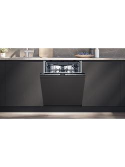 Siemens iQ300 SN73HX10VG Fully Integrated Dishwasher, Black - view 2, Black