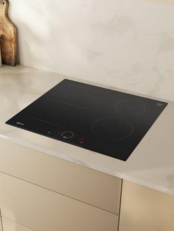 Neff N70 T56FHS1L0 60cm CombiZone Induction Hob, Black - view 2, Black
