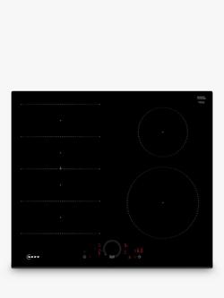 Neff N70 T66FHE4L0 60cm Flex Induction Hob, Black, Black