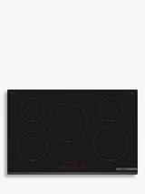Bosch Series 6 PIV831HB1E 80cm Induction Hob, Black