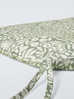 John Lewis Hidcote Seat Pad - view 2, Green