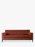 Swyft Model 02 Large 3 Seater Sofa Bed, Dark Leg