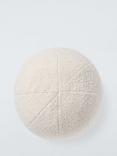 John Lewis Boucle Sphere Cushion, Marshmallow