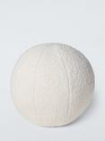 John Lewis Boucle Sphere Cushion, Marshmallow