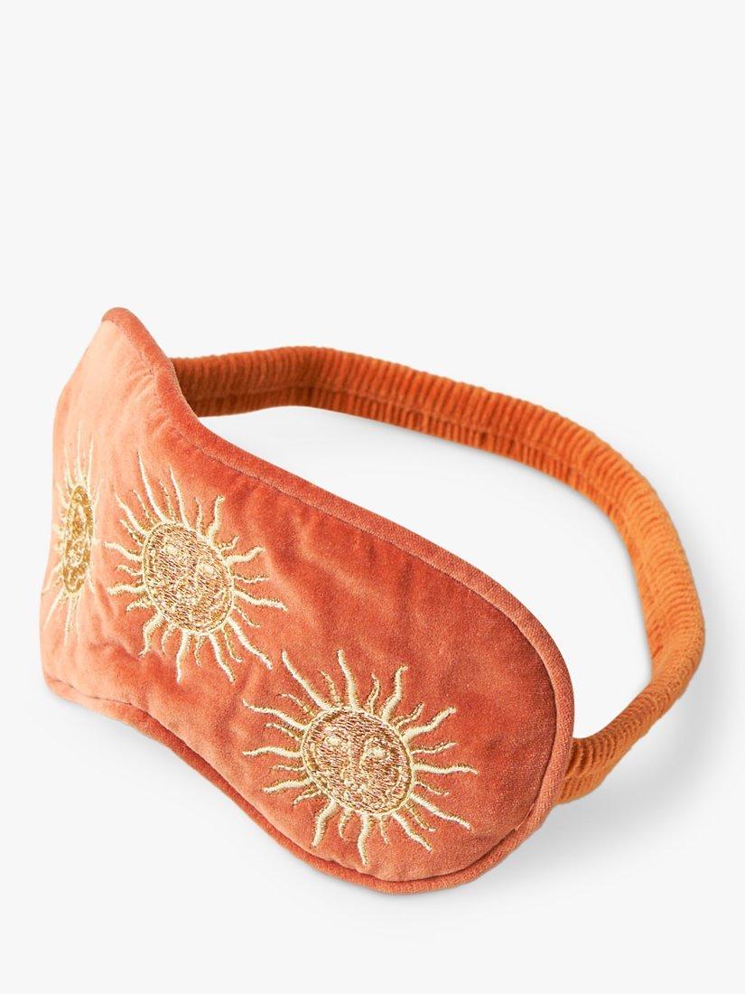 Product image 2 of 4, which shows Elizabeth Scarlett Sun Goddess Lavendar Filled Eye Mask