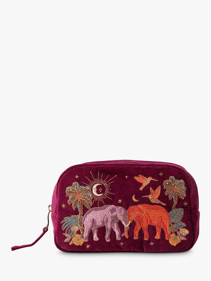 Elizabeth Scarlett Elephant Cosmetic Bag