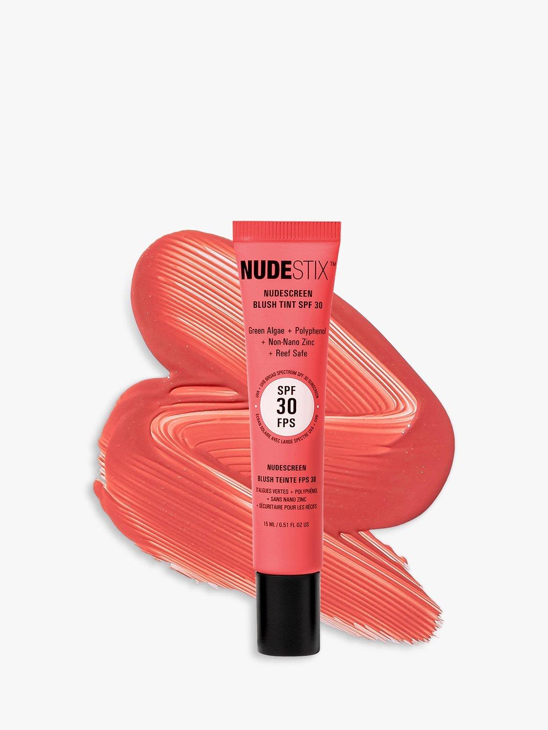 Product image 1 of 9, which shows Nudestix Nudescreen Blush Tint SPF 30, Strawberry Sunburst