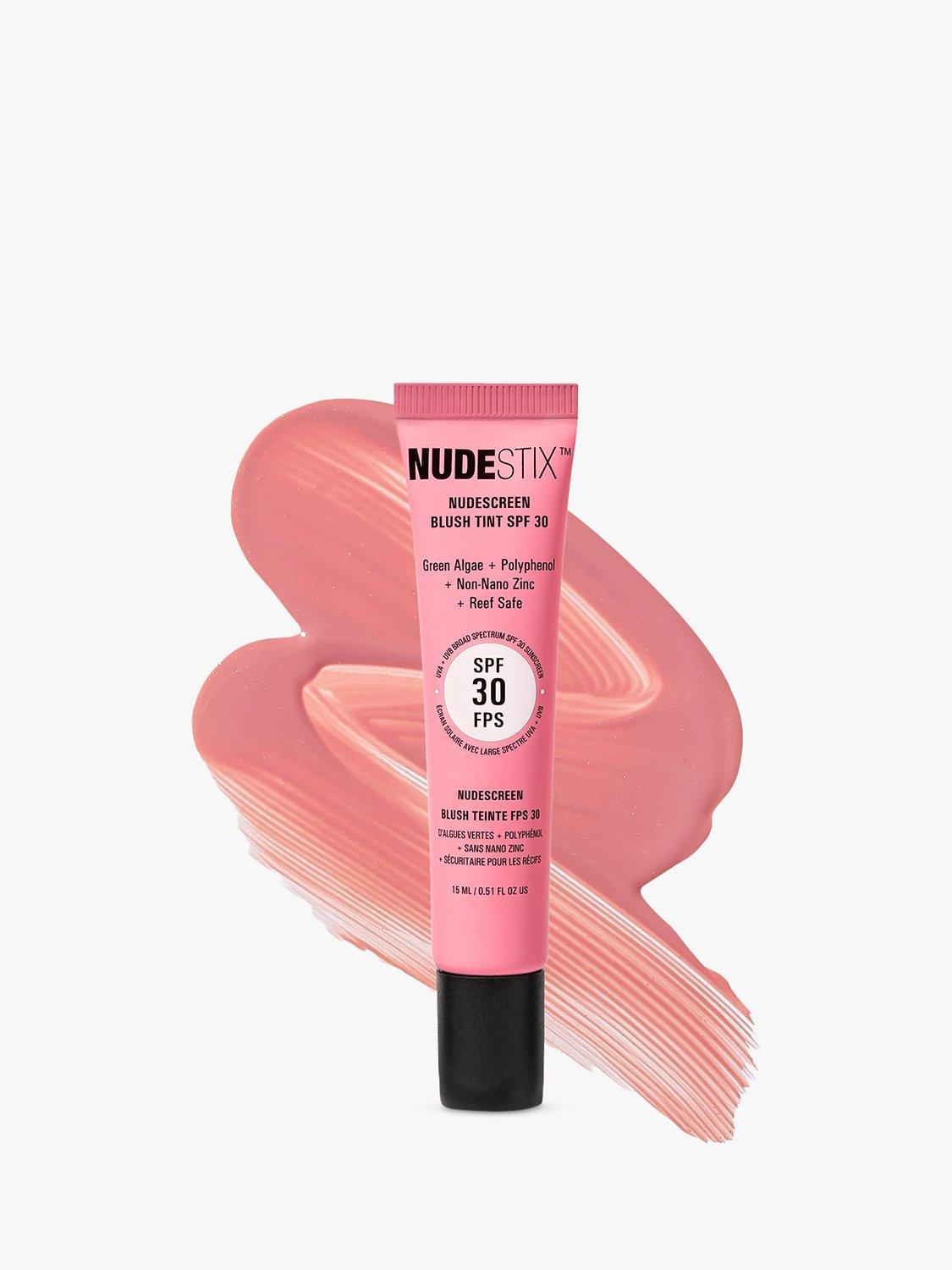 Product image 1 of 9, which shows Nudestix Nudescreen Blush Tint SPF 30, Pink Sunrise