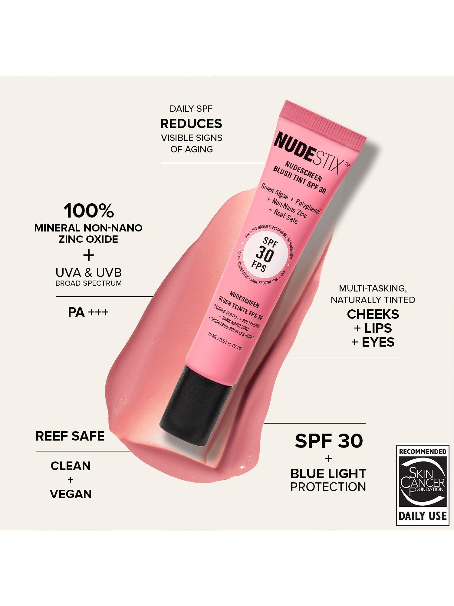 Product image 5 of 9, which shows Nudestix Nudescreen Blush Tint SPF 30, Pink Sunrise