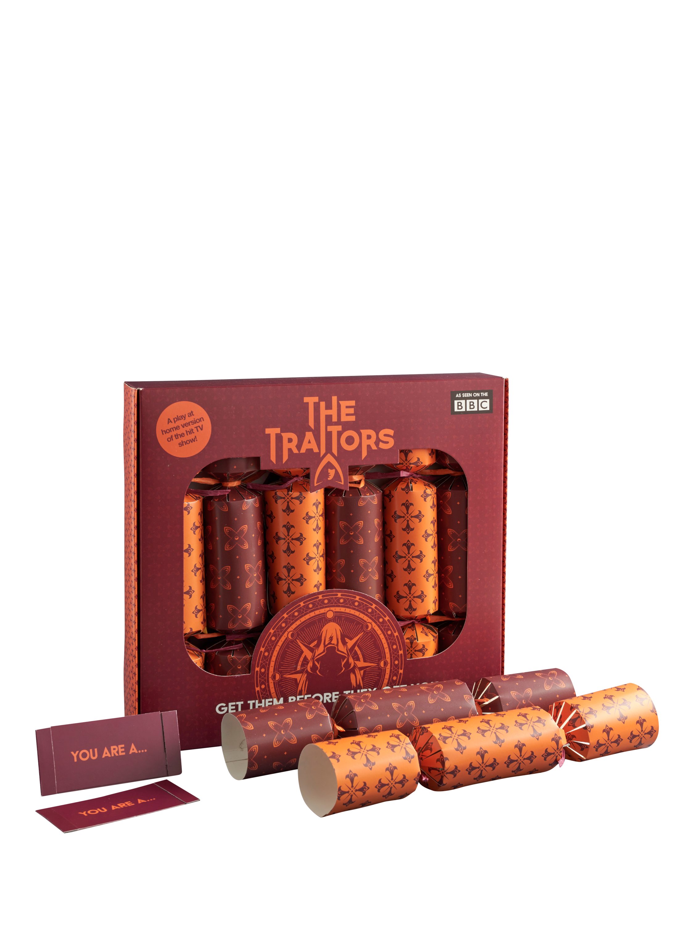 Puzzle Post Traitors Christmas Crackers, Pack of 6