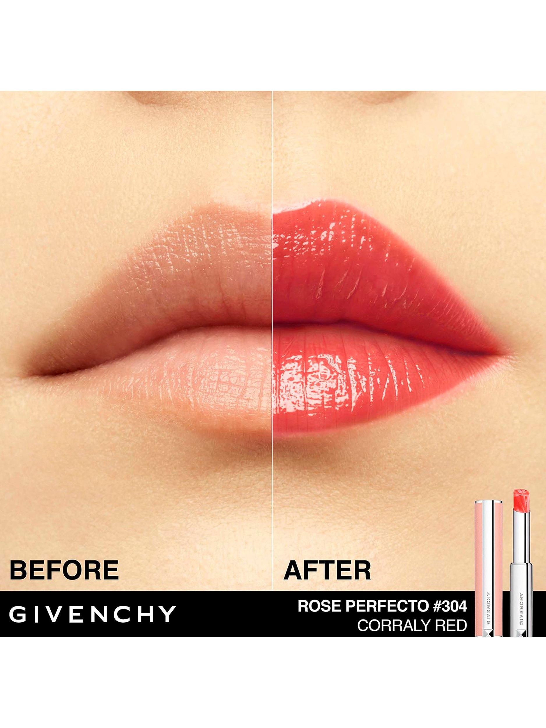 Givenchy Rose Perfecto Beautifying Lip Balm N304 Coral Red