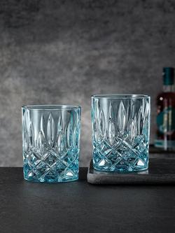 Nachtmann Noblesse Whisky Glass Tumbler, Set of 2, 295ml - view 2, Aqua