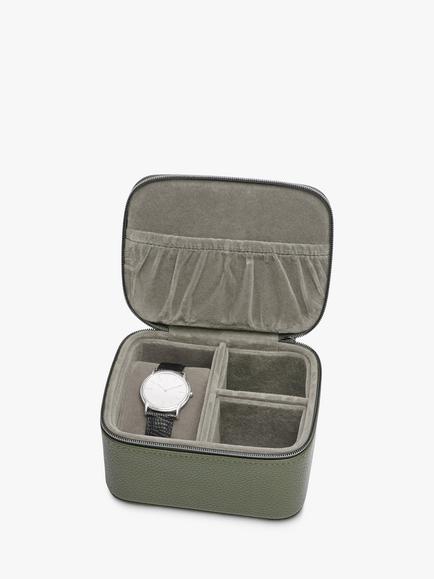 BARTLETT LONDON Watch & Jewellery Box, Green