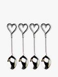 Selbrae House Love Heart Stainless Steel Spoons, Set of 4