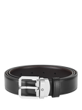 Montblanc Reversible Leather Belt, Black/Brown