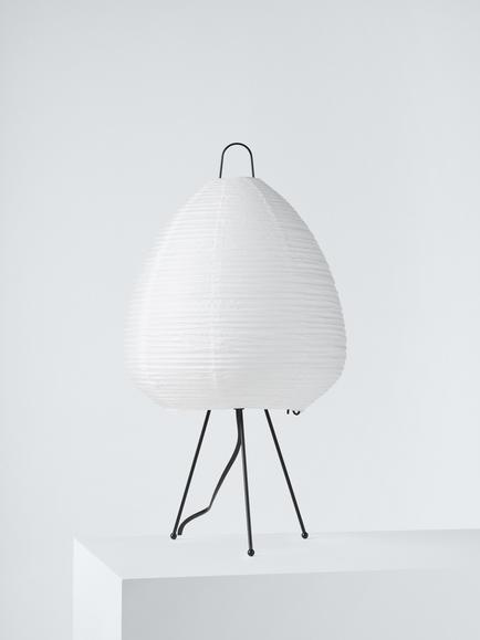 John Lewis Paper Table Lamp, White - view 2, White