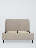 John Lewis Bonnie Upholstered Bed Frame, Single, Deep Velvet Mink