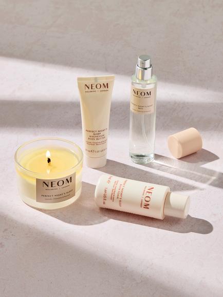 NEOM Wellbeing London Perfect Sleep Discovery Set, Purple