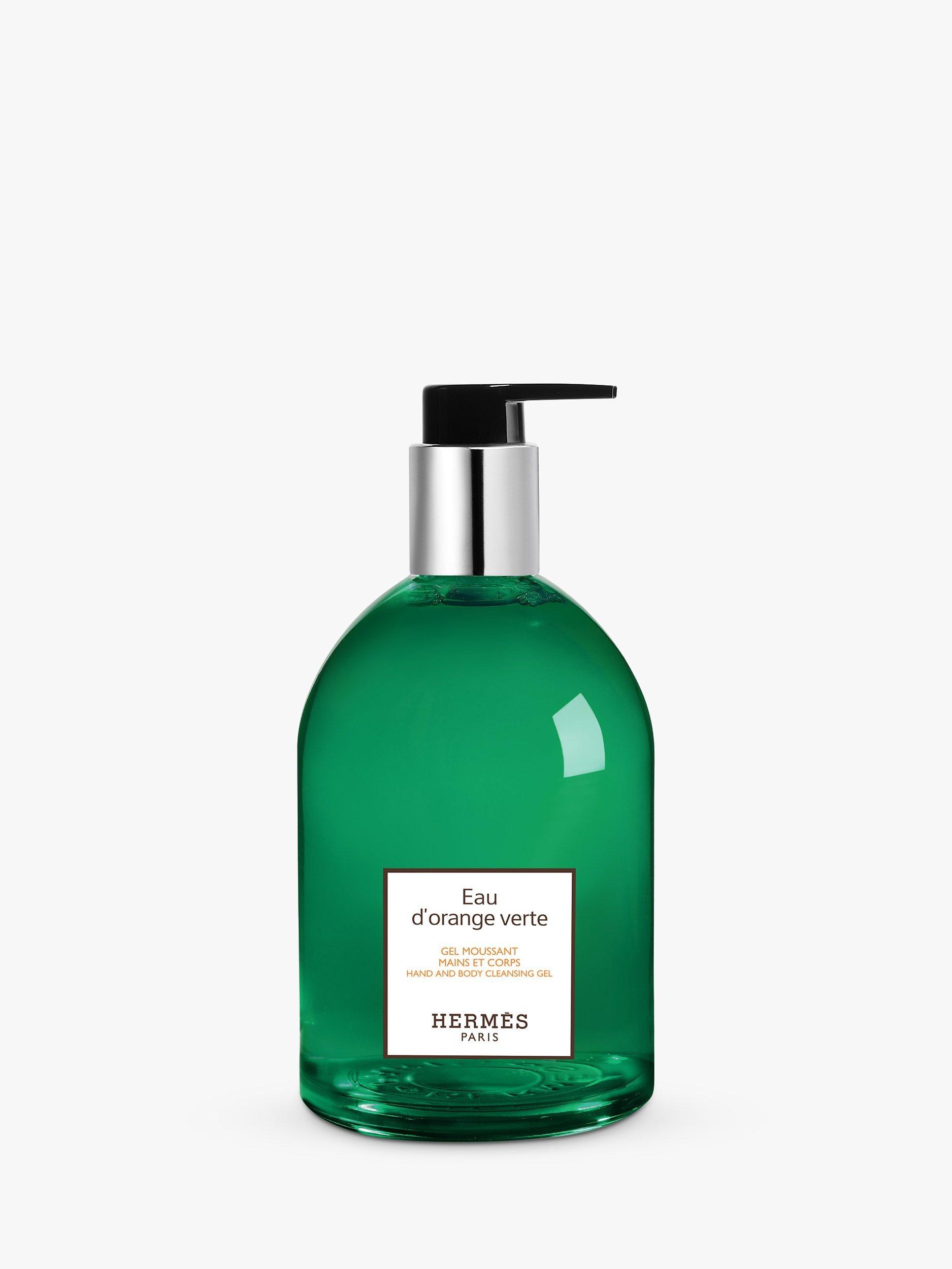 Product image 1 of 4, which shows Hermès Eau d'Orange Verte Hand & Body Cleansing Gel, 300ml