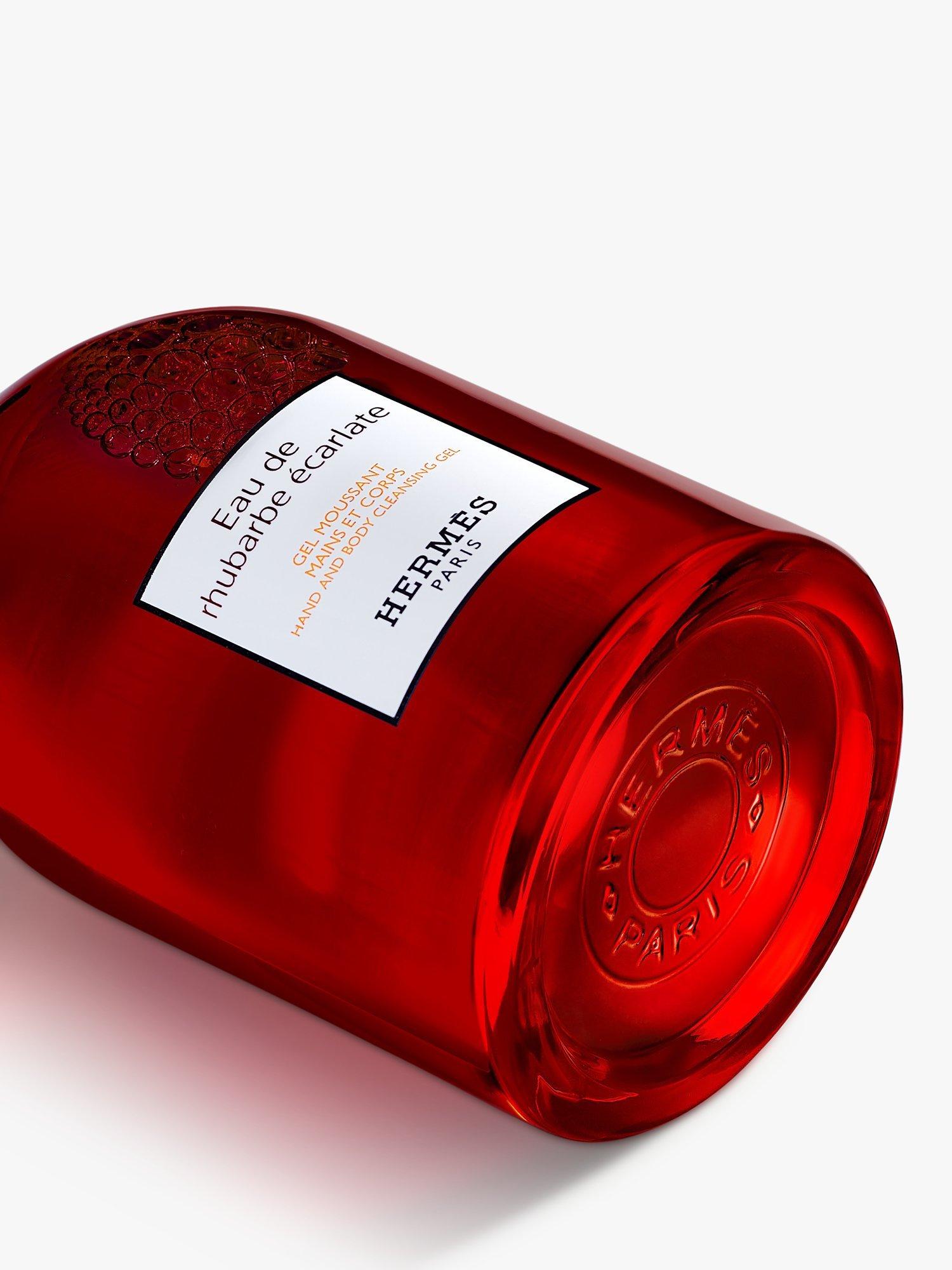 Product image 2 of 4, which shows Hermès Eau de Rhubarbe Écarlate Hand and Body Cleansing Gel, 300ml