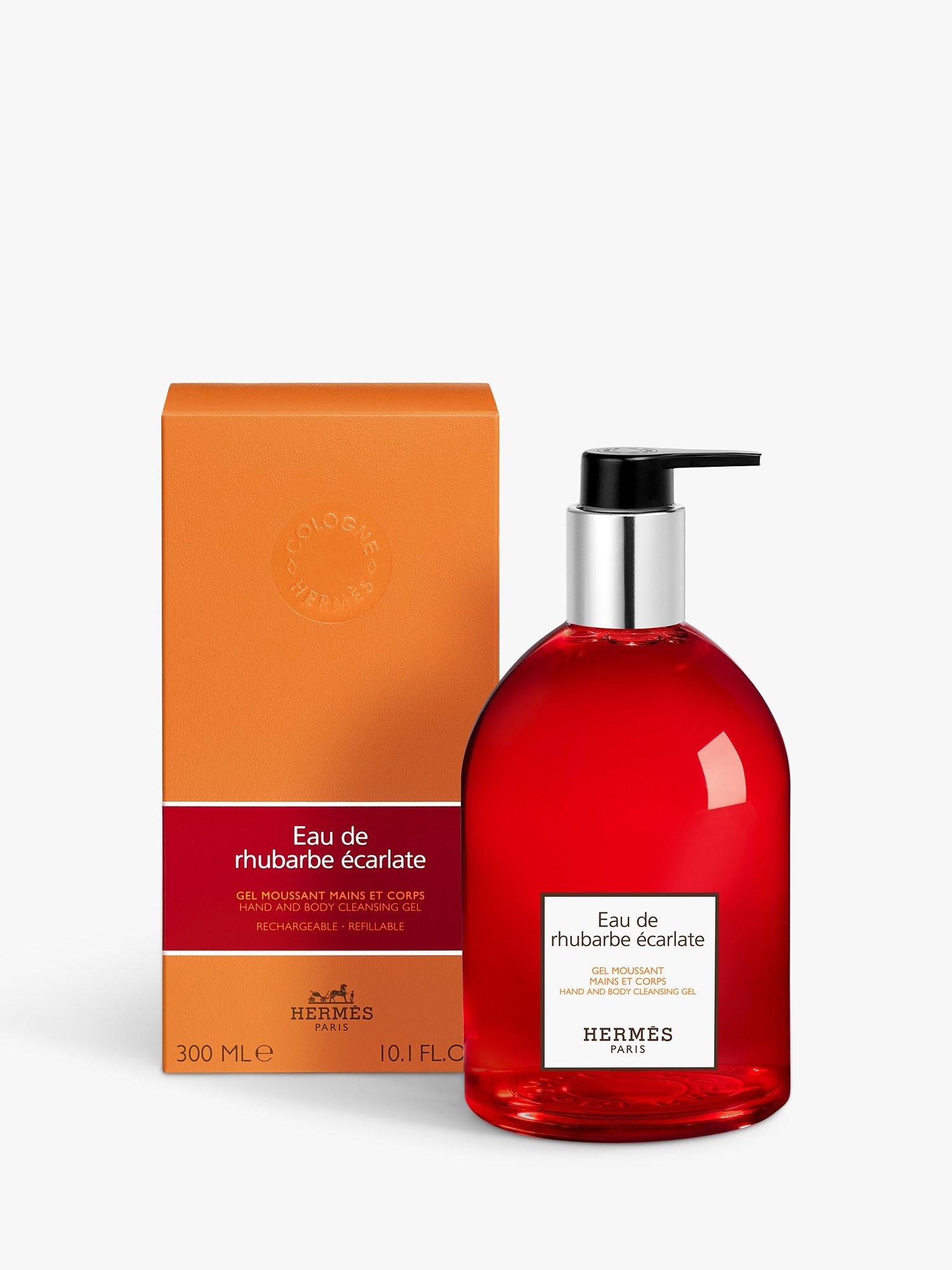 Product image 3 of 4, which shows Hermès Eau de Rhubarbe Écarlate Hand and Body Cleansing Gel, 300ml