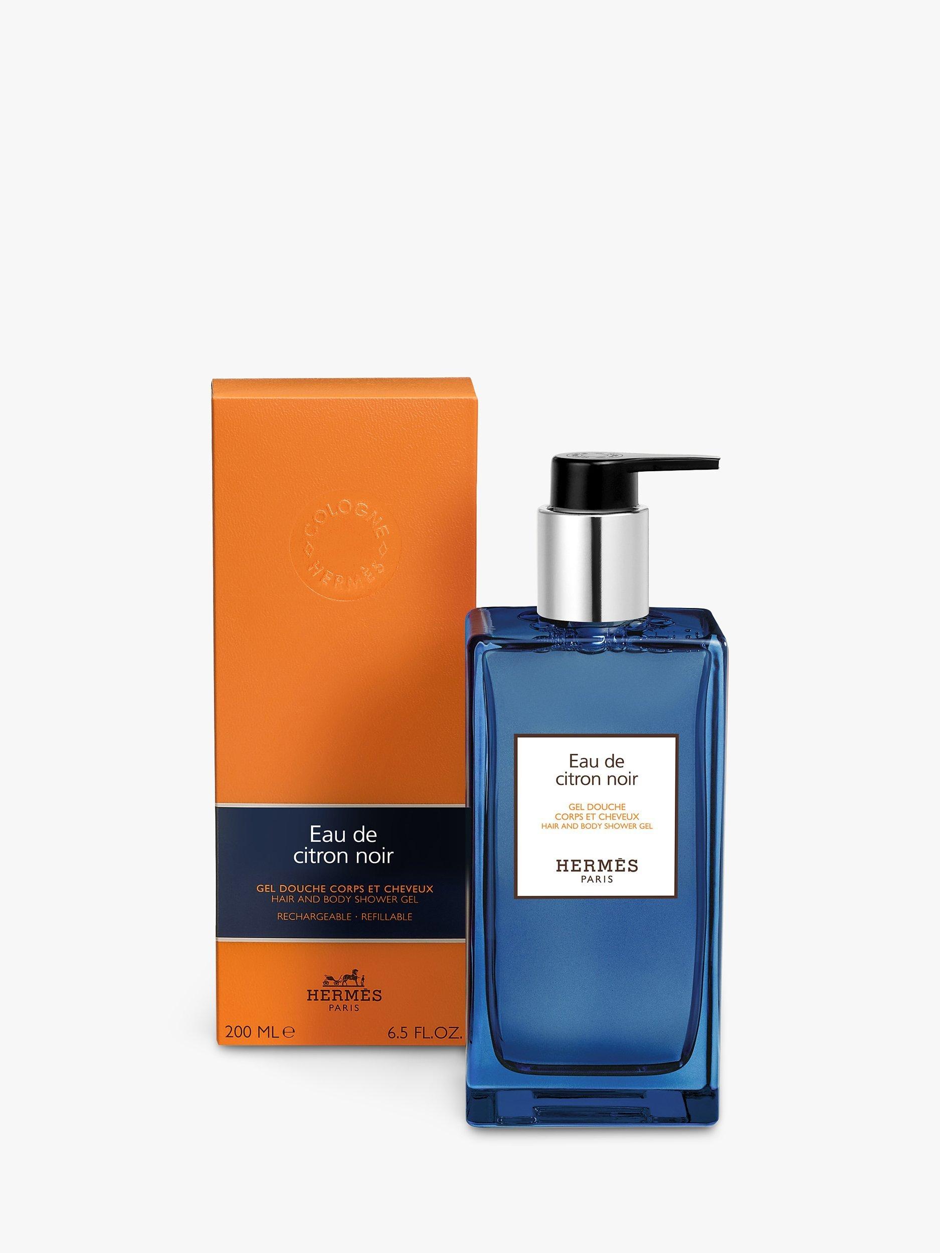 Product image 3 of 4, which shows Hermès Eau de Citron Noir Hair and Body Shower Gel, 200ml