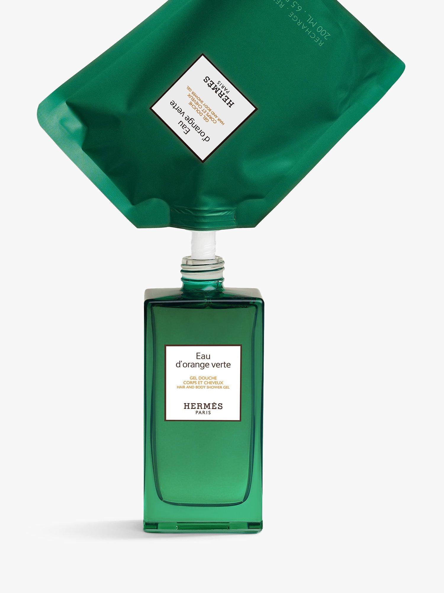 Product image 4 of 4, which shows Hermès Eau d'Orange Verte Hair & Body Shower Gel, 200ml
