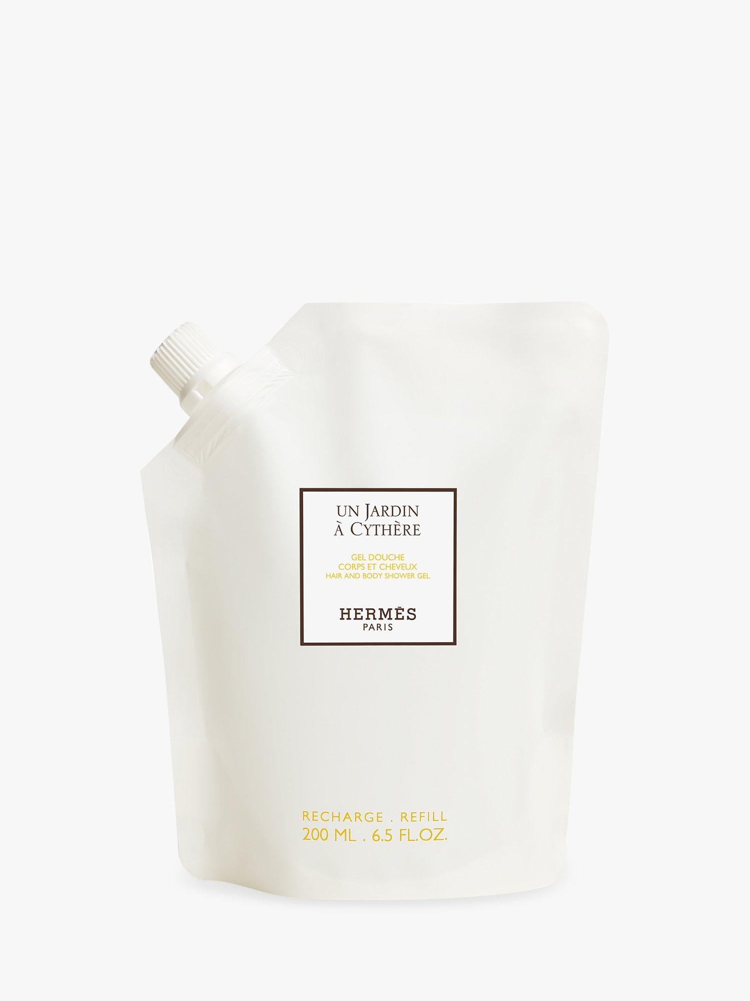 Product image 1 of 2, which shows Hermès Un Jardin à Cythère Hair & Body Shower Gel Refill, 200ml