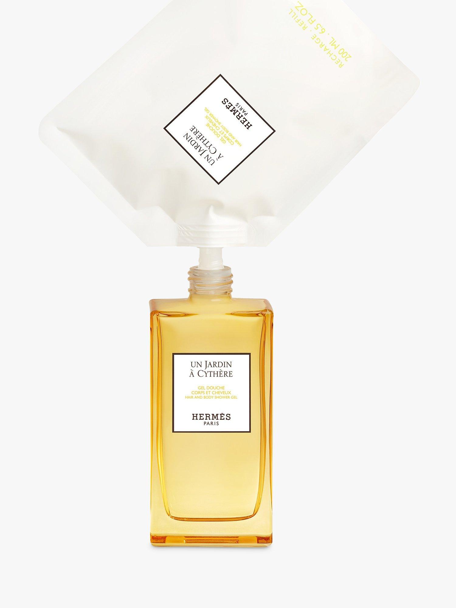 Product image 2 of 2, which shows Hermès Un Jardin à Cythère Hair & Body Shower Gel Refill, 200ml