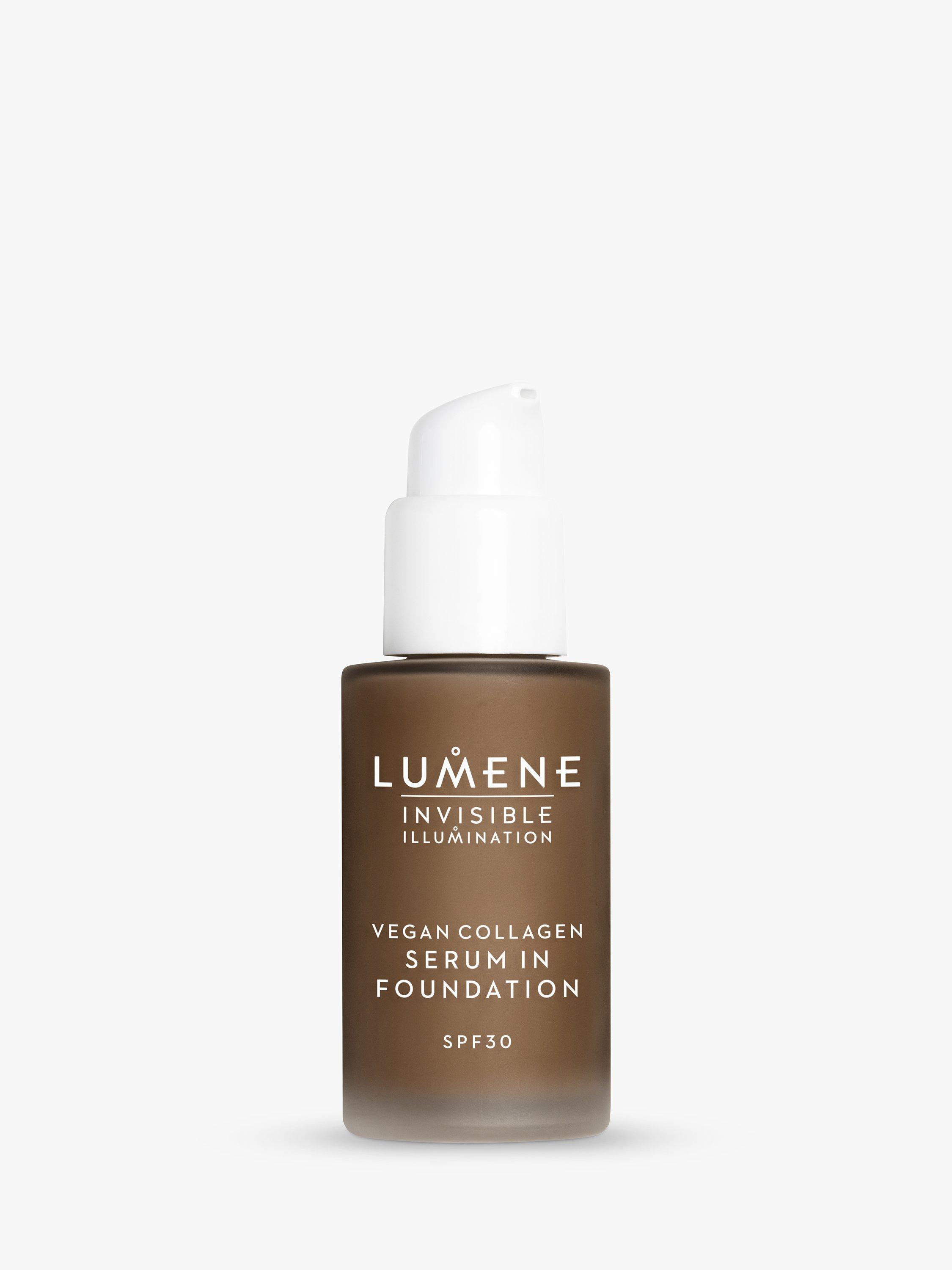Product image 1 of 5, which shows Lumene Invisible Illumination Vegan Collagen Serum in Foundation SPF 30, 9