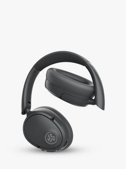 Jlab JBuds Lux ANC Noise Cancelling Wireless Bluetooth Over-Ear Headphones with Mic/Remote - view 2, Graphite