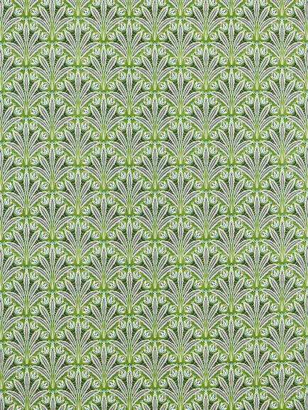 Clarke & Clarke Attingham Furnishing Fabric, Cobalt/Green