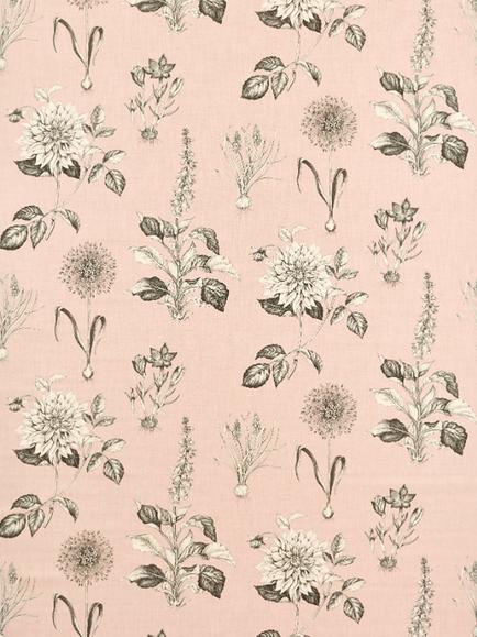 Clarke & Clarke Roseraie Furnishing Fabric, Blush