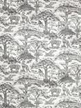 Clarke & Clarke Kisumu Furnishing Fabric, Noir