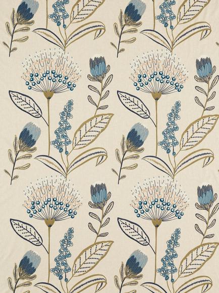 Clarke & Clarke Protini Furnishing Fabric, Denim