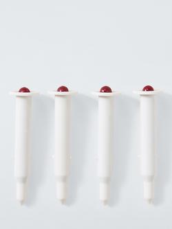 John Lewis Pop Up Poultry Timers, Pack of 4, White Multi White