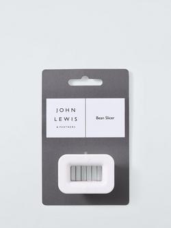 John Lewis Bean Slicer - view 2, White White