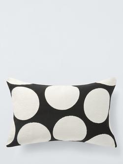 John Lewis Cushion, Black, Black