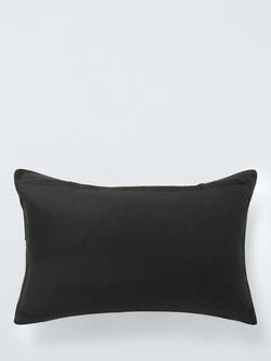 John Lewis Cushion, Black - view 2, Black