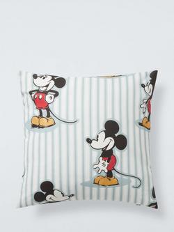 Disney Home x Sanderson Mickey Stripe Cushion, Multi, Multi