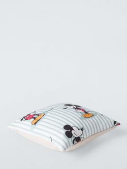 Disney Home x Sanderson Mickey Stripe Cushion, Multi - view 2, Multi