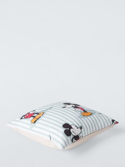 Disney Home x Sanderson Mickey Stripe Cushion, Multi - view 2, Multi