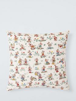 Disney Home x Sanderson Mickey & Minnie Cushion, Multi, Multi