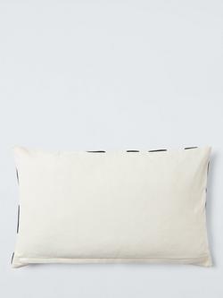 John Lewis Swerve Cushion - view 2, Black