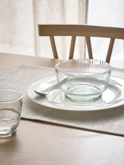 John Lewis Recycled Glass Dessert Bowl, 14cm, Green - view 2, 
