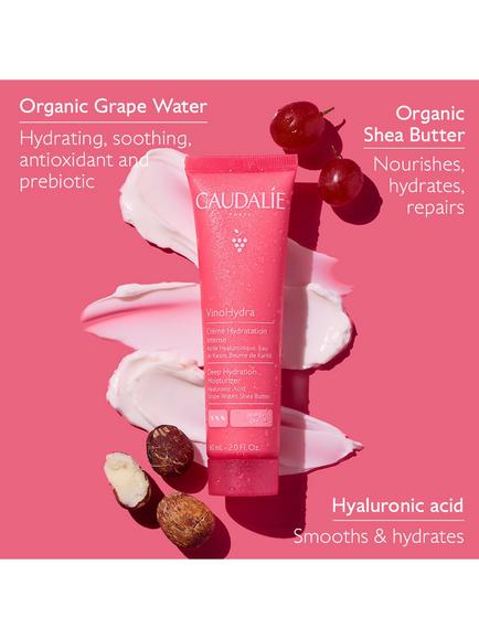 Caudalie VinoHydra S.O.S Deep Hydration Moisturiser, 60ml - view 2, 