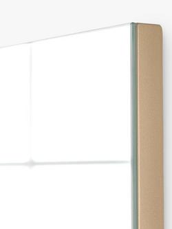 Yearn Delicacy Square Wood Frame Wall Mirror, 80cm - view 2, Gold