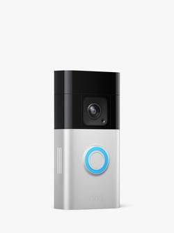 Ring Battery Doorbell Pro - view 2, Satin Nickel