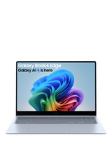 Samsung Galaxy Book4 Edge Laptop, Qualcomm Snapdragon X Elite Processor, 16GB RAM, Galaxy AI, 1TB SSD, 16" 3K Touch Screen, Sapphire Blue