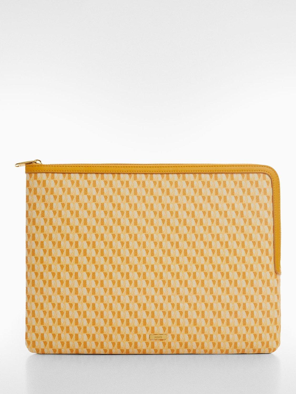 Mango Ivan Laptop Case, Yellow